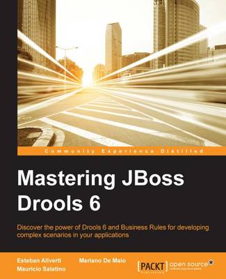 Book cover for Mastering JBoss Drools 6