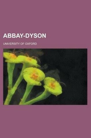 Cover of Abbay-Dyson