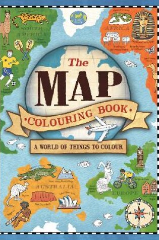 Cover of The Map Colouring Book