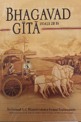 Book cover for Bhagavad Gita Zoals Ze Is [Dutch Language]