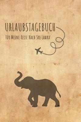 Book cover for Urlaubstagebuch Sri Lanka