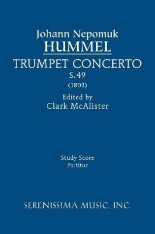 Cover of Trumpet Concerto, S.49