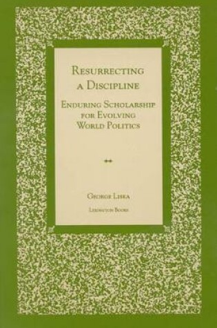 Cover of Resurrecting a Discipline