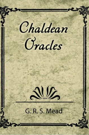Cover of Chaldaen Oracles