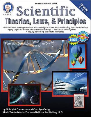 Book cover for Scientific Theories, Laws, and Principles, Grades 5 - 12