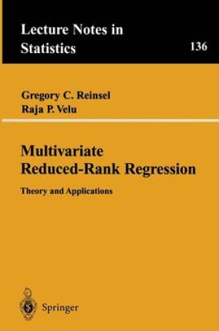 Cover of Multivariate Reduced-Rank Regression