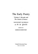 Cover of The Early Poetry