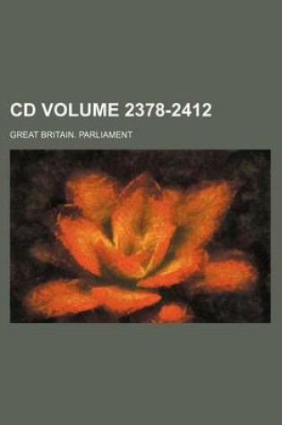 Cover of CD Volume 2378-2412