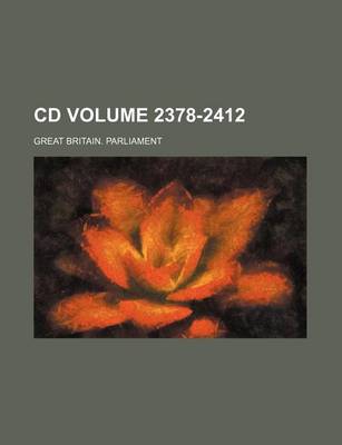 Book cover for CD Volume 2378-2412