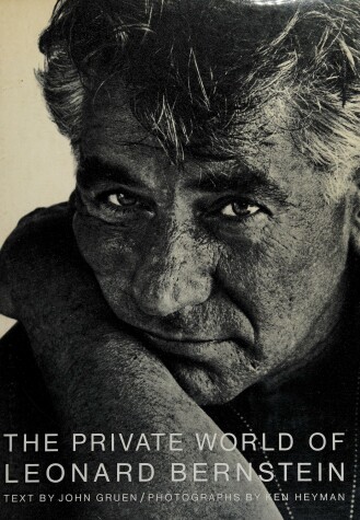 Book cover for The Private World of Leonard Bernstein