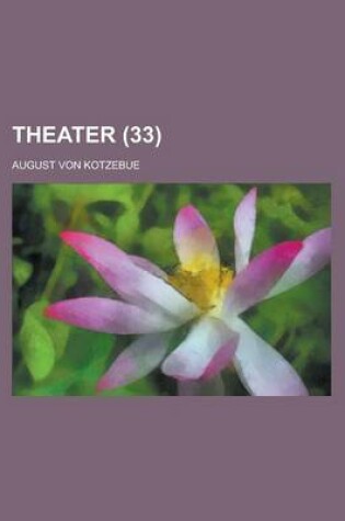 Cover of Theater Volume 33