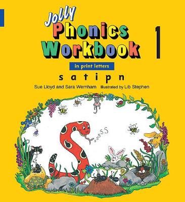 Cover of Jolly Phonics Workbook 1