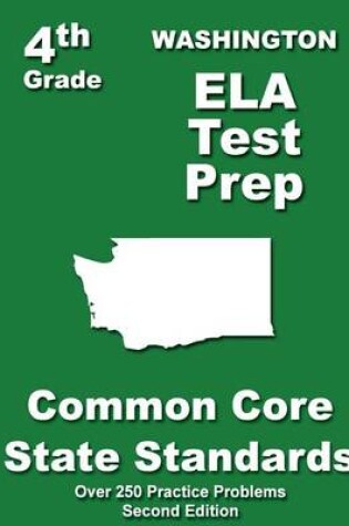 Cover of Washington 4th Grade ELA Test Prep