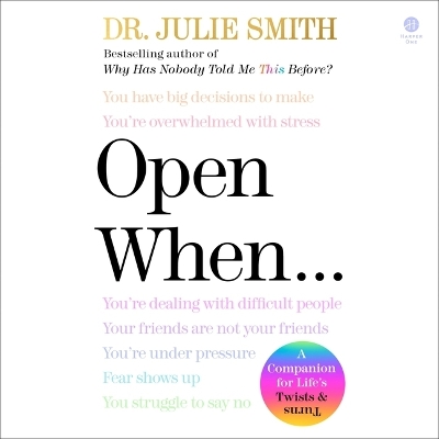 Book cover for Open When