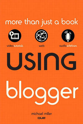 Book cover for Using Blogger