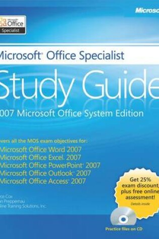 Cover of The Microsoft(r) Office Specialist Study Guide