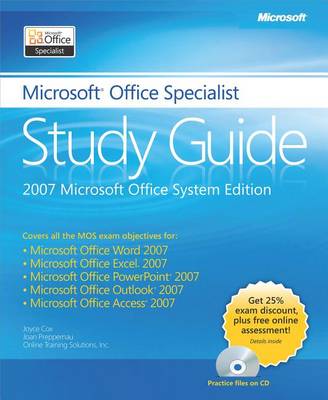 Cover of The Microsoft(r) Office Specialist Study Guide