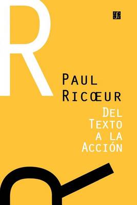 Book cover for del Texto a la Accion