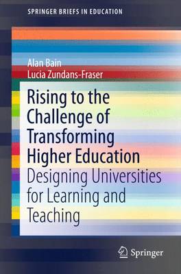 Book cover for Rising to the Challenge of Transforming Higher Education
