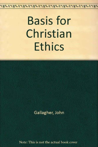 Book cover for Basis for Christian Ethics