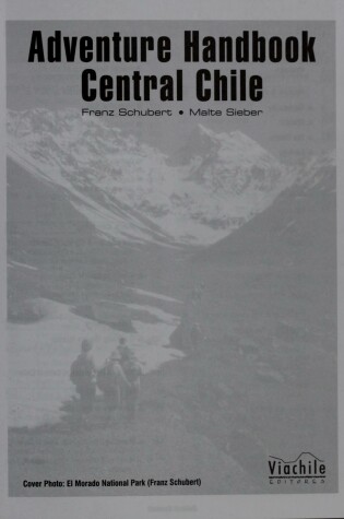 Cover of Adventure Handbook Central Chile