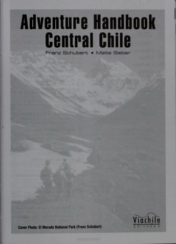 Book cover for Adventure Handbook Central Chile