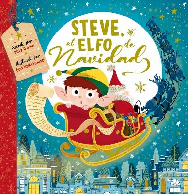 Book cover for Steve, El Elfo de la Navidad