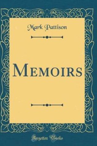 Cover of Memoirs (Classic Reprint)