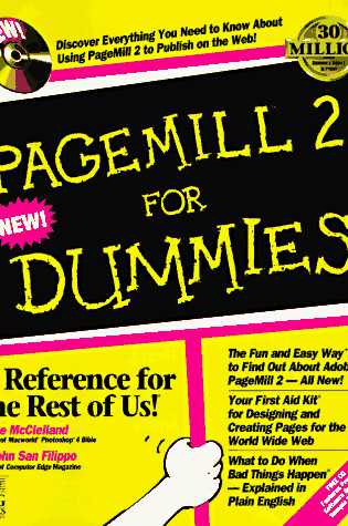 Cover of PageMill For Dummies