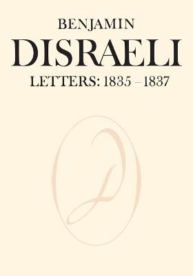 Cover of Benjamin Disraeli Letters