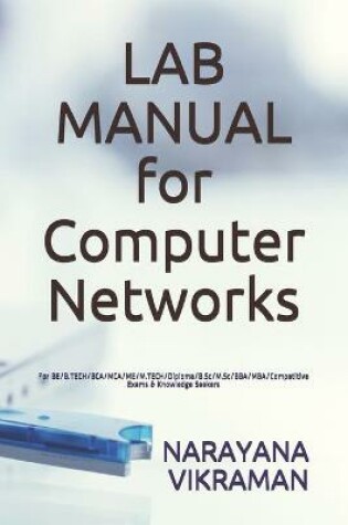 Cover of LAB MANUAL for Computer Networks