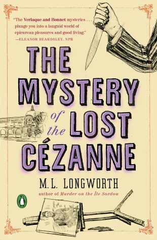 Book cover for The Mystery of the Lost Cezanne