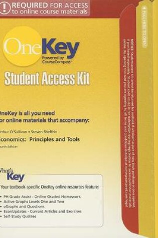 Cover of OneKey CourseCompass, Student Access Kit, Economics