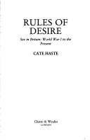 Book cover for Rules of Desire