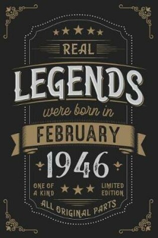 Cover of Real Legendes were born in February 1946