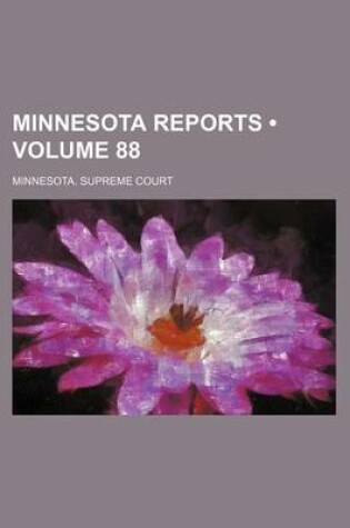 Cover of Minnesota Reports (Volume 88)