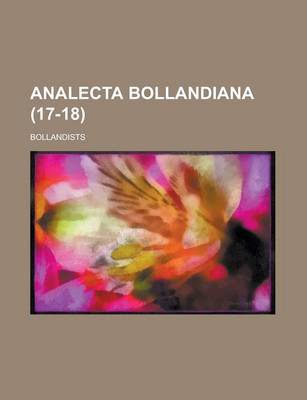 Book cover for Analecta Bollandiana (17-18 )