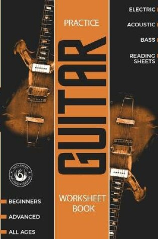 Cover of Guitar Practice Worksheet Book