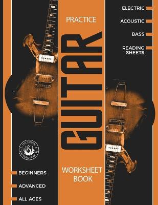 Book cover for Guitar Practice Worksheet Book