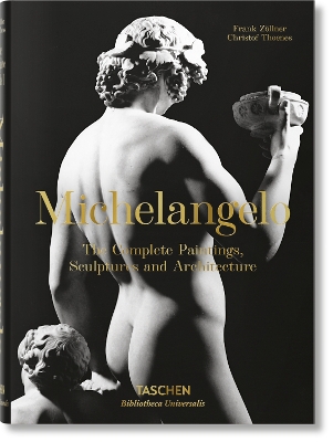 Book cover for Michelangelo. The Complete Paintings, Sculptures and Architecture