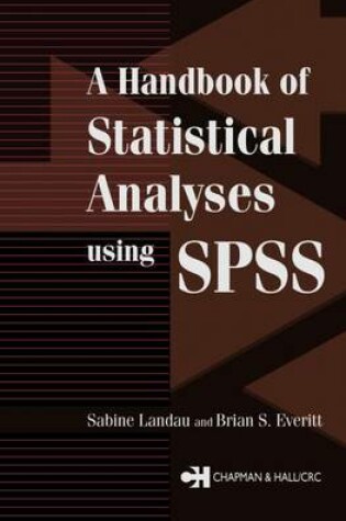 Cover of A Handbook of Statistical Analyses Using SPSS