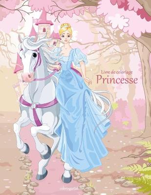 Cover of Livre de coloriage Princesse 3 & 4