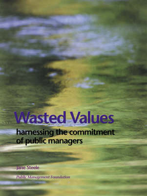 Book cover for Wasted Values