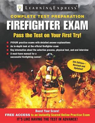 Book cover for Firefighter Exam
