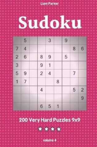 Cover of Sudoku - 200 Very Hard Puzzles 9x9 vol.4