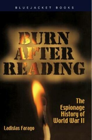 Cover of Burn After Reading