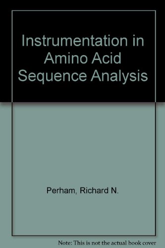 Book cover for Instrumentation in Amino Acid Sequence Analysis