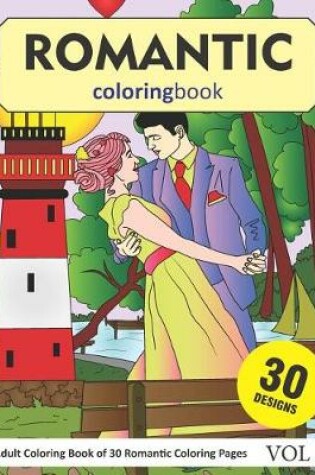 Cover of Romantic Coloring Book