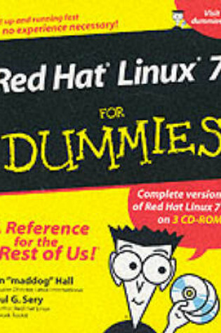 Cover of Red Hat Linux 7 For Dummies