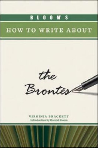 Cover of Bloom's How to Write About the Brontes